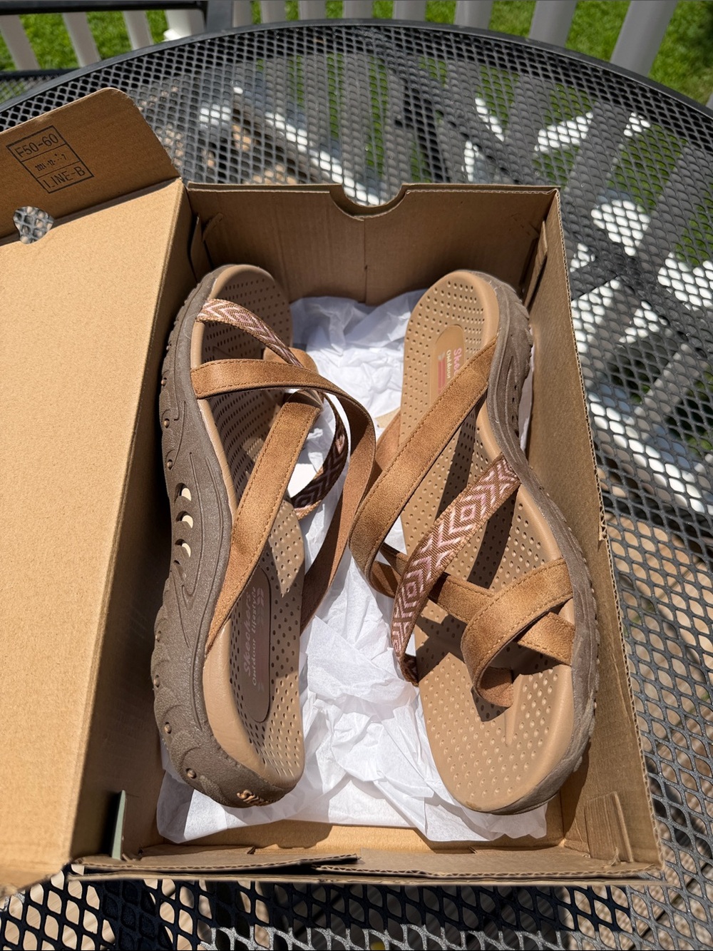 Skechers Outdoor Lifestyle Vegan Women’s Strappy Slip-On Sandals - Picture 7 of 7